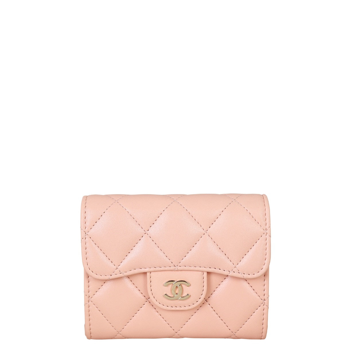 Chanel Classic Card Holder on Chain Front