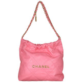 Chanel 22 Hobo Small Front
