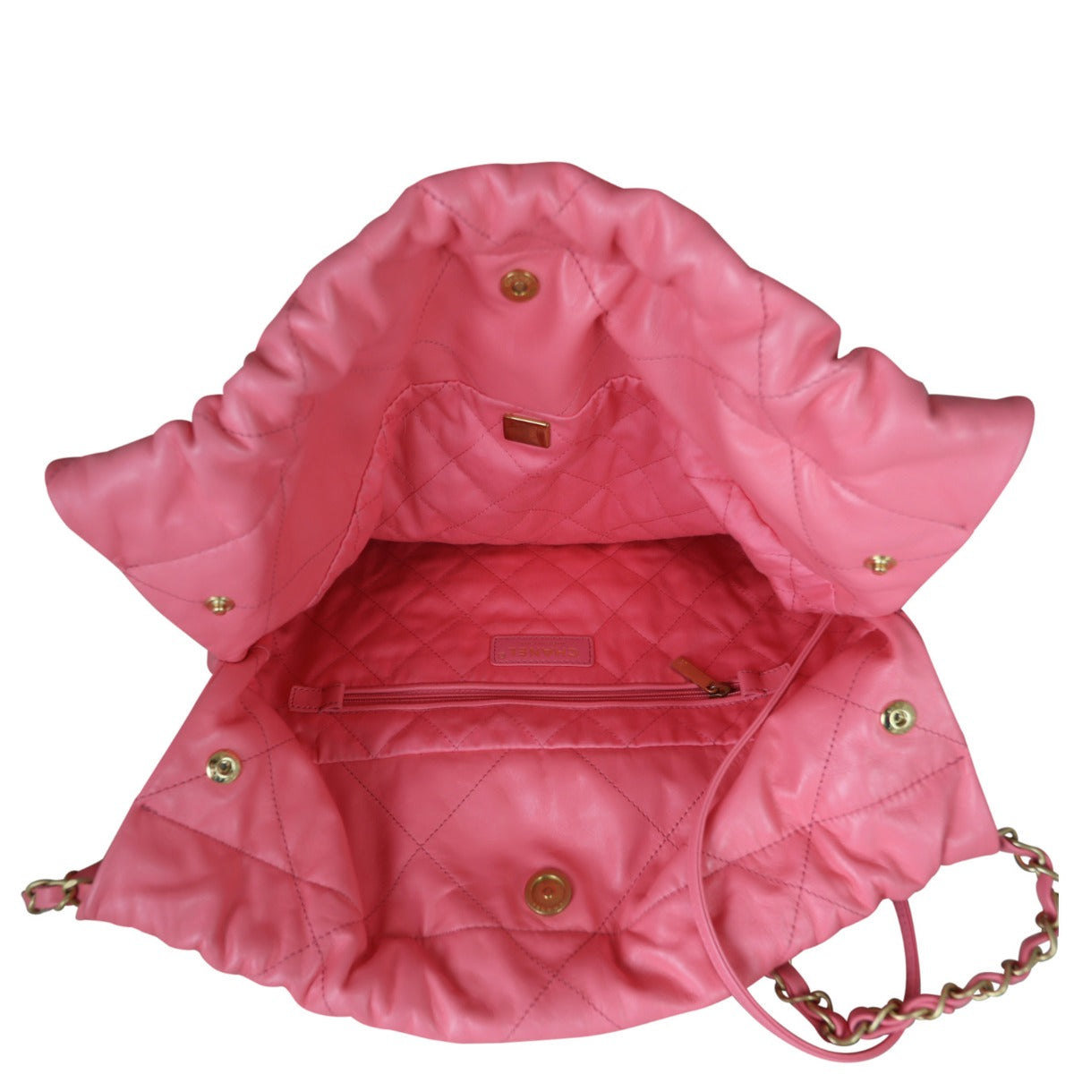 Chanel 22 Hobo Small Whole Interior