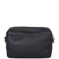 Prada Vitello Daino Double Zip Camera Bag Back