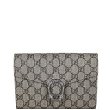Gucci Dionysus GG Supreme Chain Wallet Front