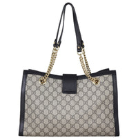 Gucci GG Supreme Padlock Tote Medium Back