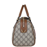 Gucci GG Supreme Boston Bag Embroidered Side
