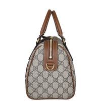 Gucci GG Supreme Boston Bag Embroidered Side