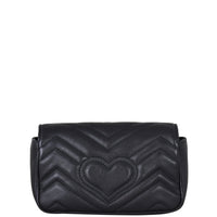 Gucci GG Marmont Matelasse Super Mini Shoulder Bag Back
