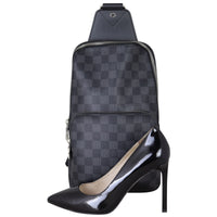 Louis Vuitton Avenue Sling Bag Damier Graphite Shoe