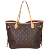 Louis Vuitton Neverfull MM Monogram Back
