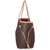 Louis Vuitton Neverfull MM Monogram Side