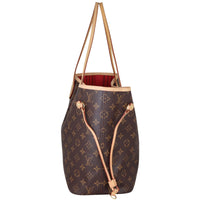Louis Vuitton Neverfull MM Monogram Side