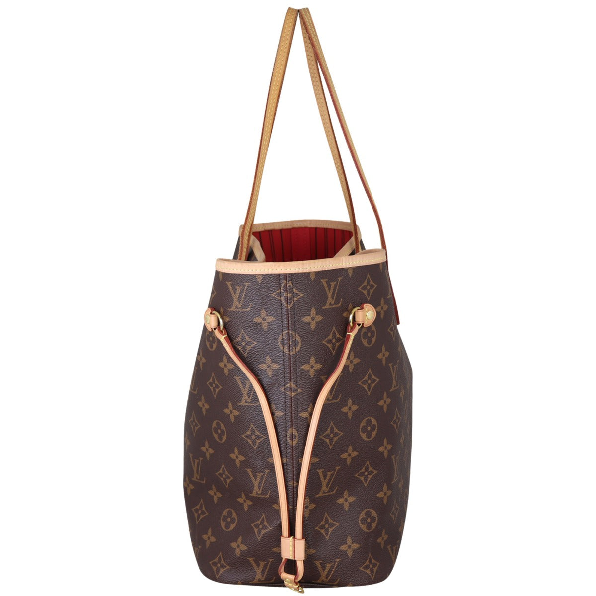 Louis Vuitton Neverfull MM Monogram Side