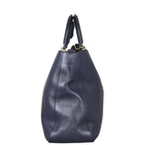 Fendi FF Leather Tote Side