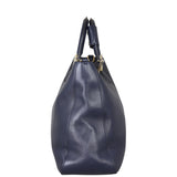 Fendi FF Leather Tote Side