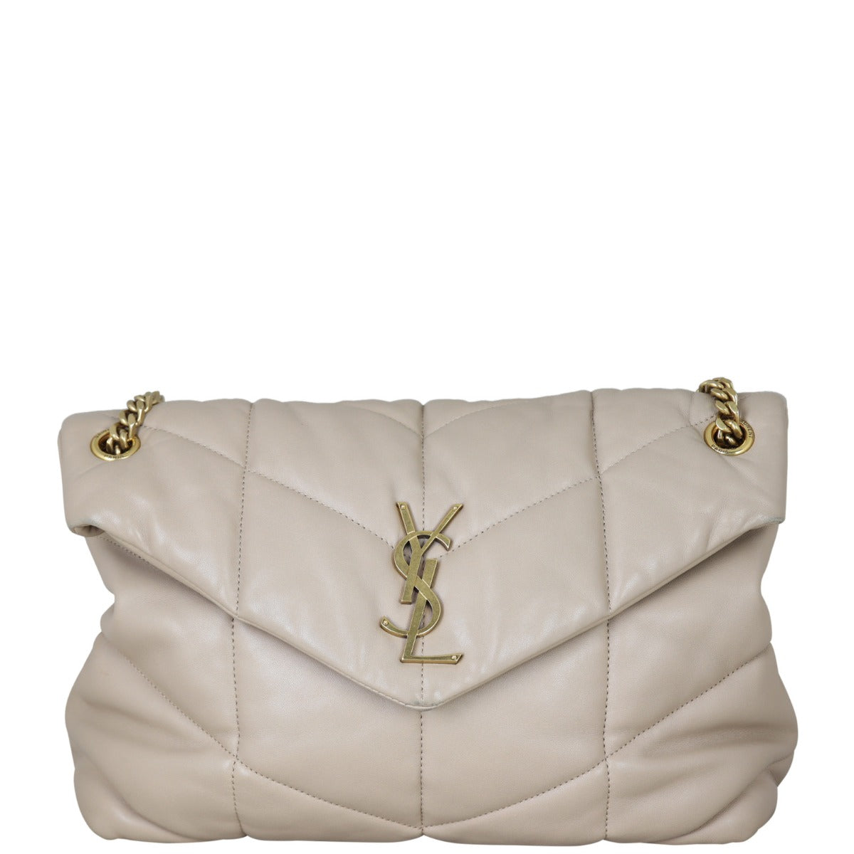 Saint Laurent Loulou Puffer Medium Front