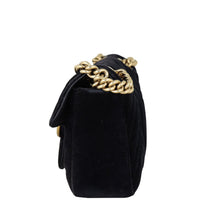 Gucci Marmont Velvet Mini Shoulder Bag Side