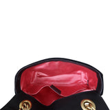 Gucci Marmont Velvet Mini Shoulder Bag Whole Interior