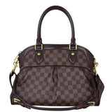 Louis Vuitton Trevi PM Damier Ebene Front With Strap