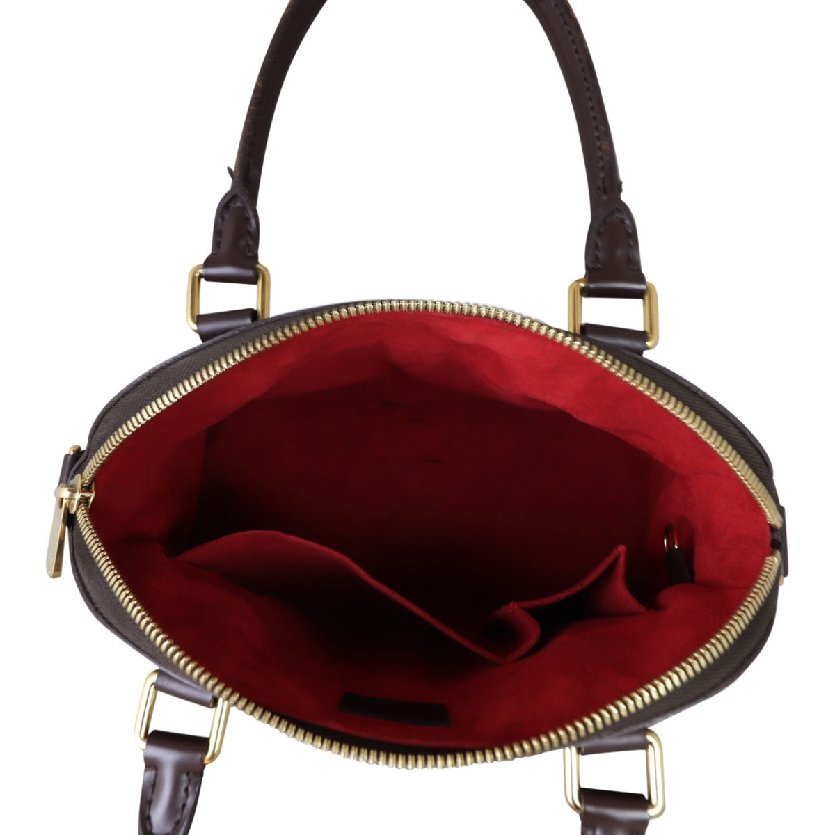 Louis Vuitton Trevi PM Damier Ebene Whole Interior