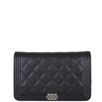 Chanel Boy Wallet on Chain Front