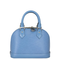 Louis Vuitton Alma BB Epi with Embroidered Strap | Bleuet
