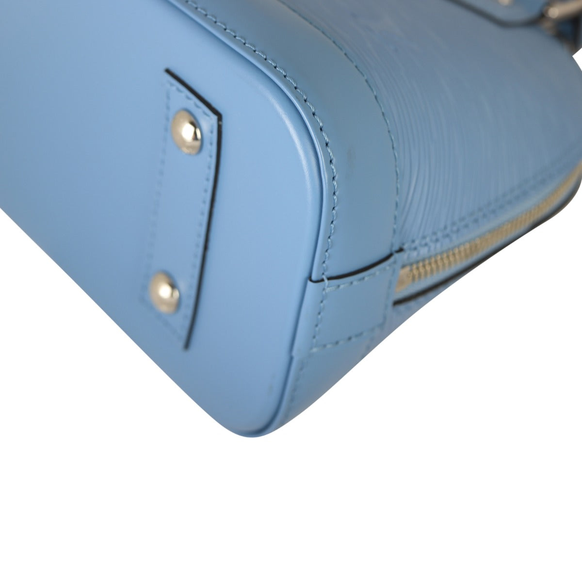 Louis Vuitton Alma BB Epi with Embroidered Strap | Bleuet