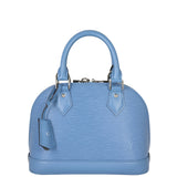Louis Vuitton Alma BB Epi with Embroidered Strap | Bleuet