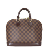 Louis Vuitton Alma PM Damier Ebene Front
