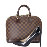 Louis Vuitton Alma PM Damier Ebene Shoe