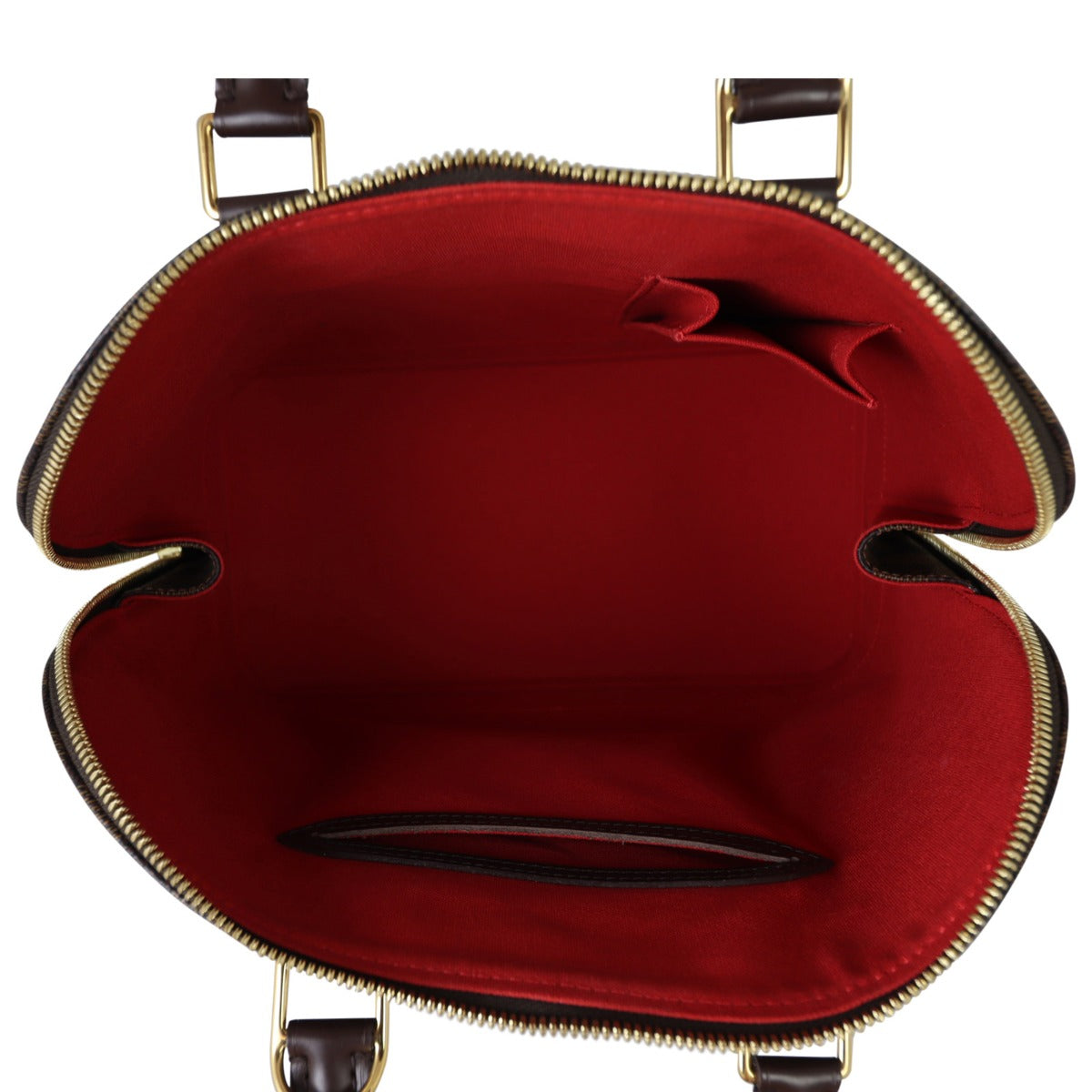 Louis Vuitton Alma PM Damier Ebene Whole Interior