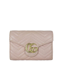 Gucci GG Marmont Matelasse Chain Wallet