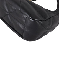Prada Quilted Mini Hobo Corner Close Up