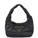 Prada Quilted Mini Hobo Front