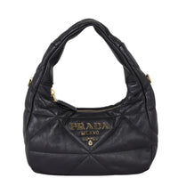 Prada Quilted Mini Hobo Front