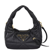Prada Quilted Mini Hobo Front With Strap