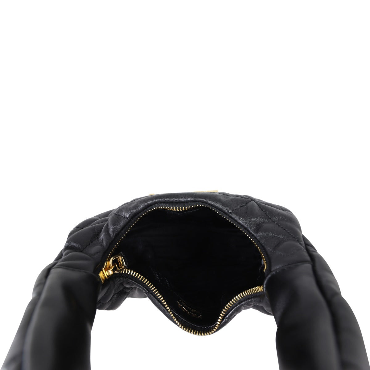 Prada Quilted Mini Hobo Whole Interior