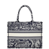 Dior Book Tote Medium Toile de Jouy Reverse Back