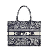 Dior Book Tote Medium Toile de Jouy Reverse Front