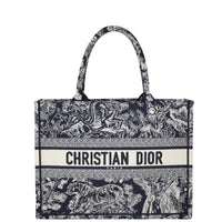 Dior Book Tote Medium Toile de Jouy Reverse Front
