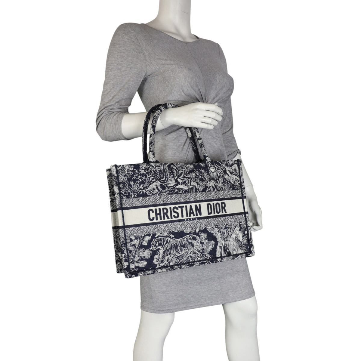 Dior Book Tote Medium Toile de Jouy Reverse Mannequin