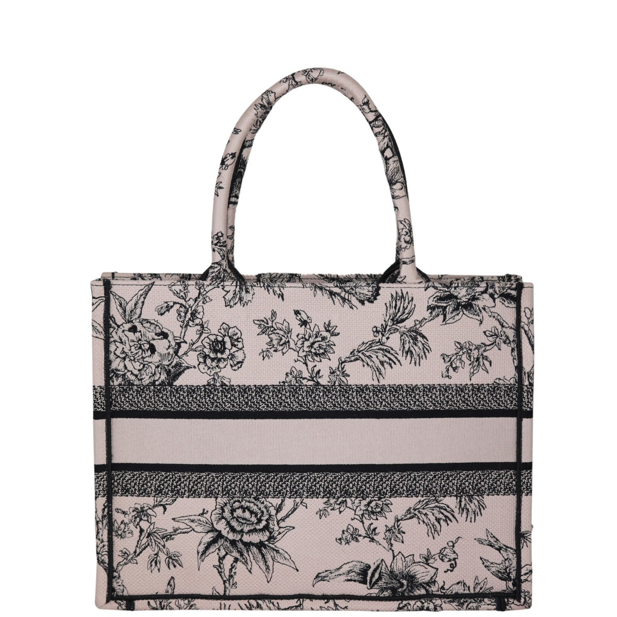 Dior Book Tote Medium Jardin Botanique Back