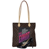 Louis Vuitton Carry It Tote Monogram Exorcist Shoe