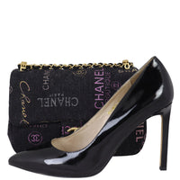 Chanel Denim Mood Flap Bag Small Shoe