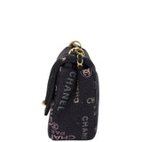 Chanel Denim Mood Flap Bag Small Side