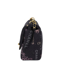 Chanel Denim Mood Flap Bag Small Side