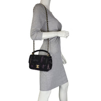 Chanel Denim Mood Flap Bag Small Mannequin