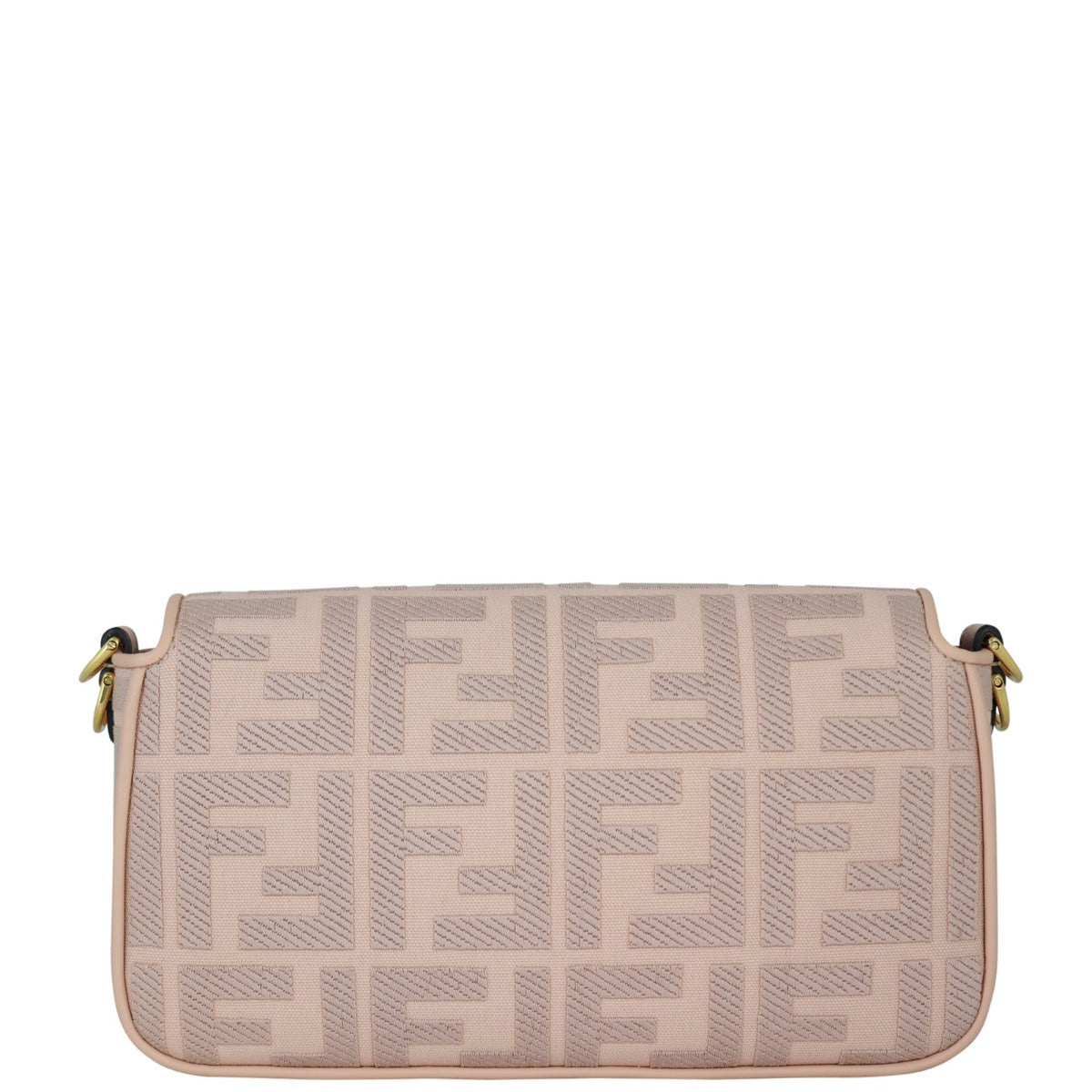 Fendi FF Baguette Bag Canvas Back