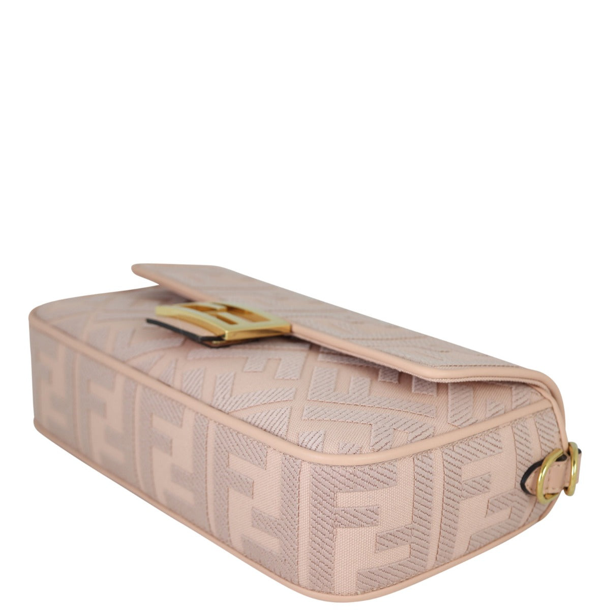 Fendi FF Baguette Bag Canvas Corner Distance