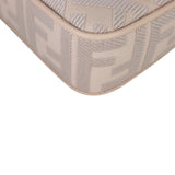 Fendi FF Baguette Bag Canvas Corner Close Up