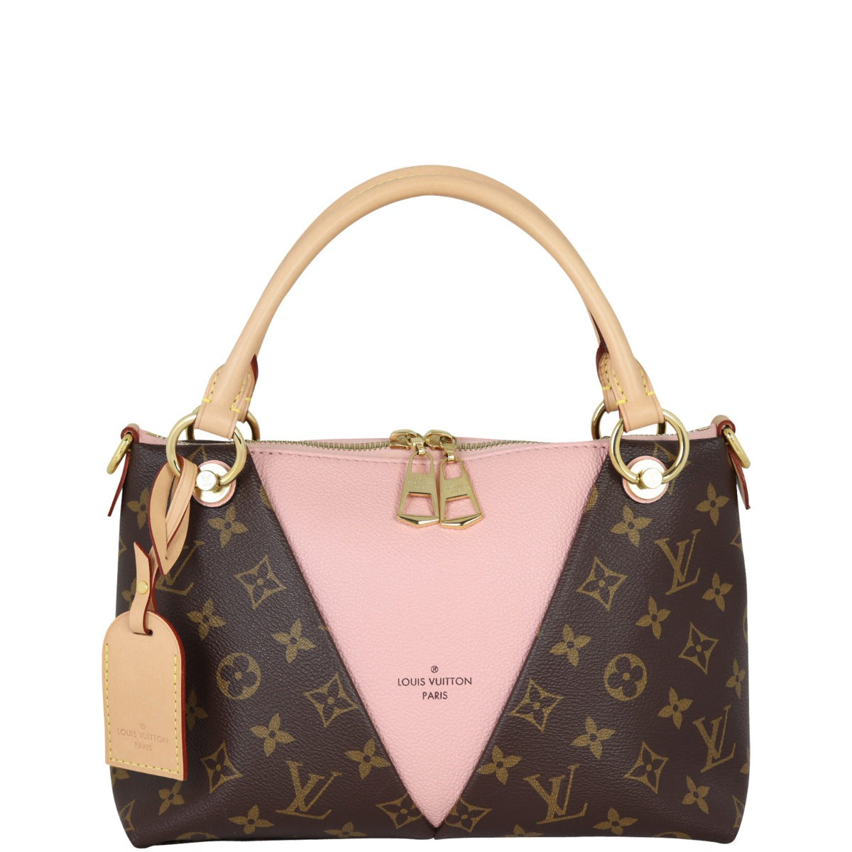Louis Vuitton V Tote BB Monogram Front