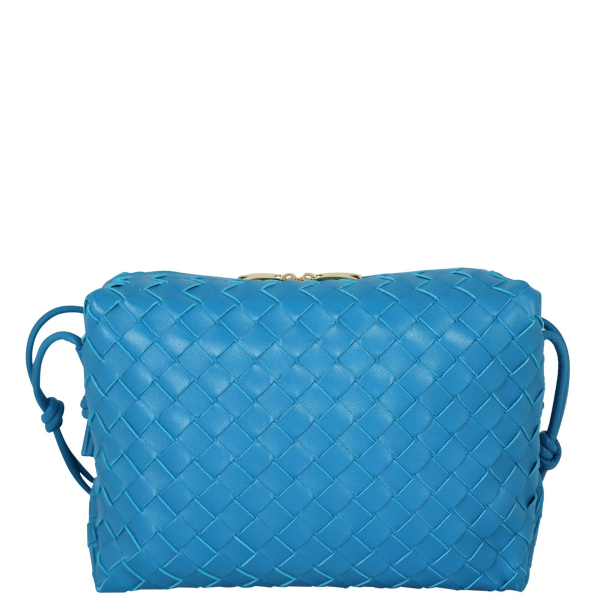 Bottega Veneta Intrecciato Loop Camera Bag Medium Front