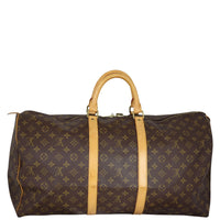 Louis Vuitton Keepall 55 Monogram Back